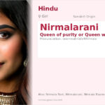 Nirmalarani Name Meaning and Details