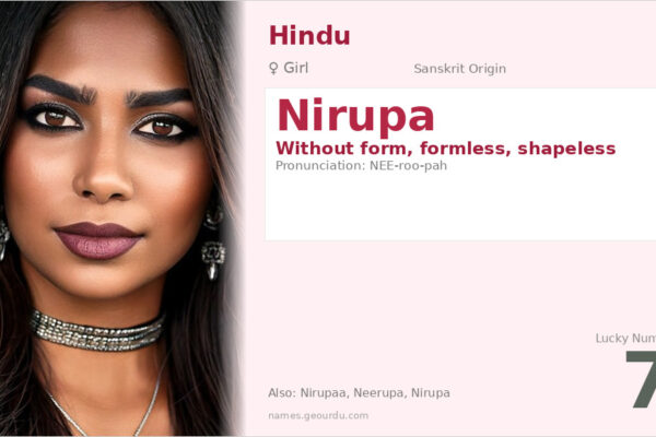 Nirupa Name Meaning — Sanskrit Origin, Girl Name & Spiritual Significance (2025)