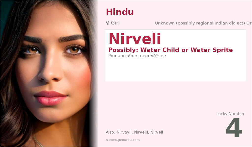 Nirveli Name Meaning and Details