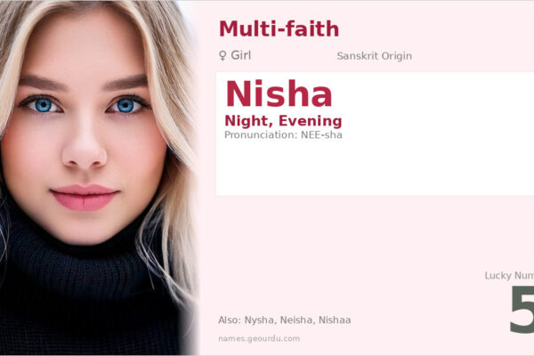 Nisha Name Meaning — Sanskrit Origin, Girl Name & Details (2025)