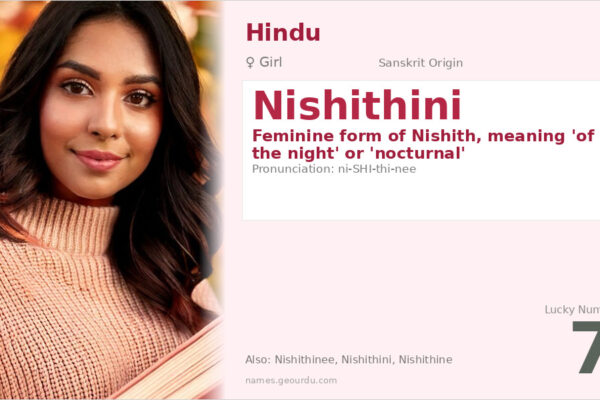 Nishithini Meaning — Sanskrit Origin, Feminine Name & Details (2025)