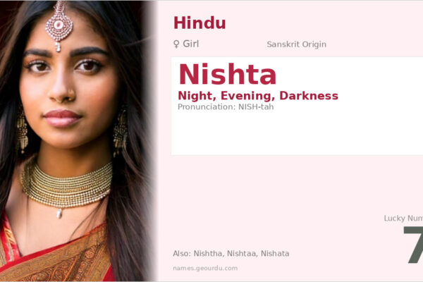Nishta Name Meaning — Sanskrit Origin, Girl Name & Details (2025)