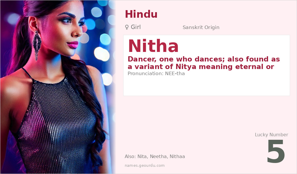 Nitha Name Meaning and Details