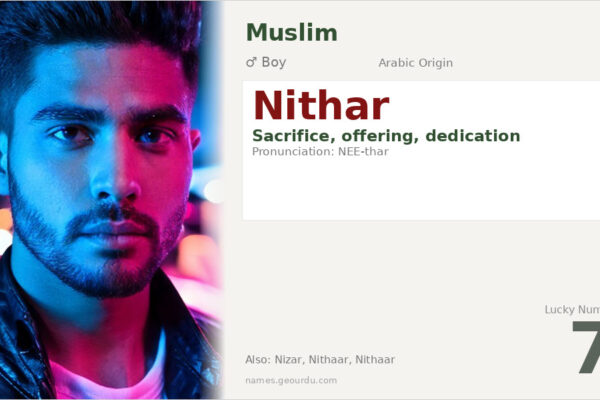Nithar Name Meaning — Origin, Gender & Details (2025)