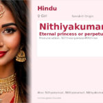 Nithiyakumari Name Meaning and Details