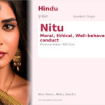 Nitu Name Meaning and Details