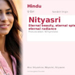 Nityasri Name Meaning and Details