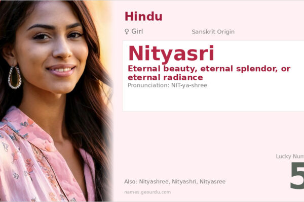 Nityasri Name Meaning — Sanskrit Origin, Girl Name & Details (2025)