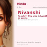 Nivanshi Name Meaning and Details