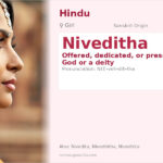 Niveditha Name Meaning and Details