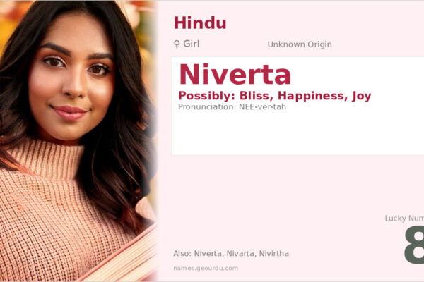 Niverta Name Meaning — Origin, Gender & Details (2025)