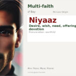 Niyaaz Name Meaning and Details