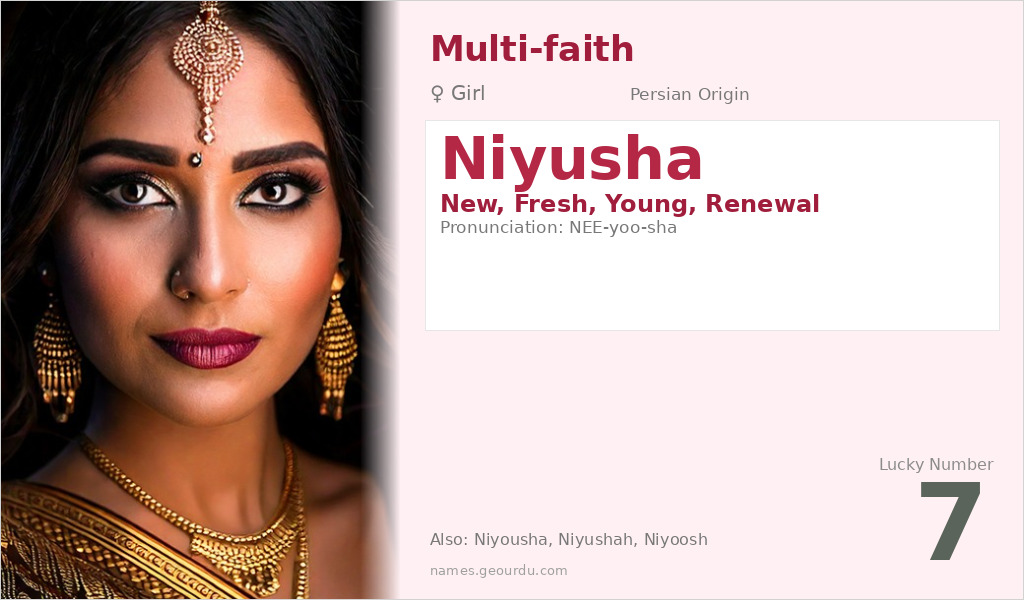 Niyusha Name Meaning and Details