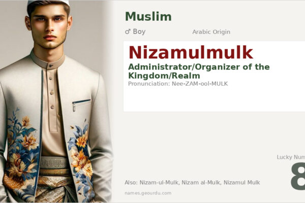 Nizamulmulk Meaning — Arabic Origin, Boy Name & Historical Significance (2025)