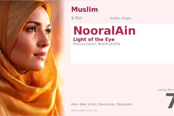 NooralAin Meaning — Arabic Origin, Girl Name & Details (2025)