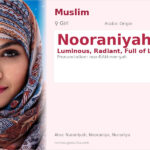Nooraniyah Name Meaning and Details