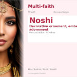 Noshi Name Meaning and Details