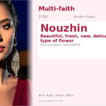 Nouzhin Name Meaning and Details