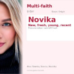 Novika Name Meaning and Details