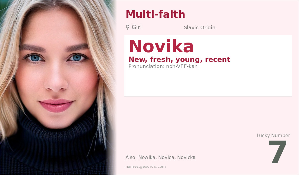 Novika Name Meaning and Details