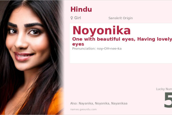 Noyonika Meaning — Sanskrit Origin, Girl Name & Details (2025)