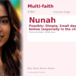 Nunah Name Meaning and Details