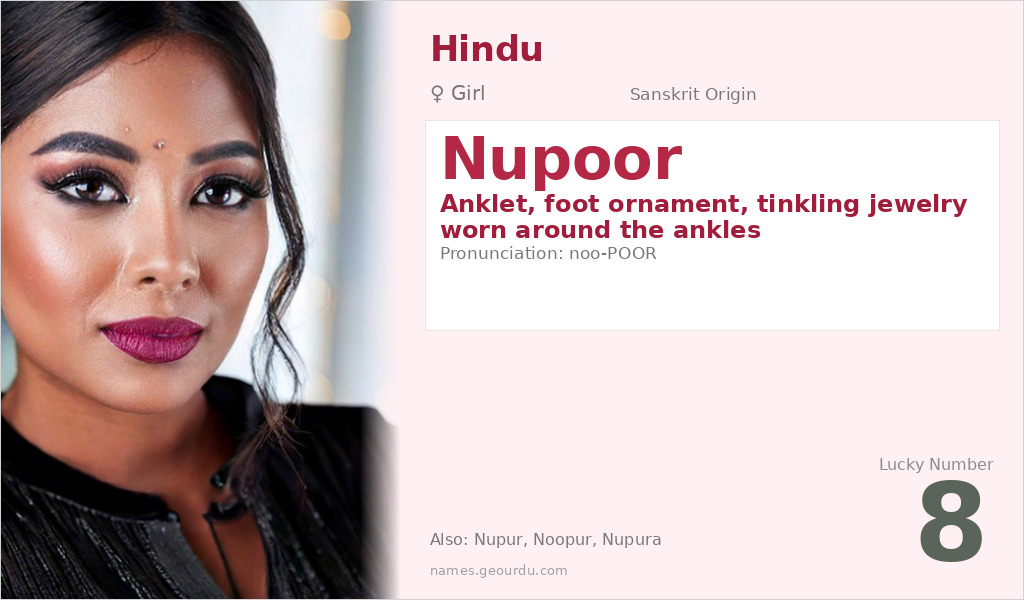 Nupoor Name Meaning and Details