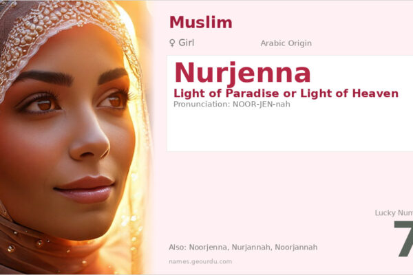 Nurjenna Meaning — Arabic Origin, Girl Name & Details (2025)