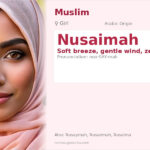 Nusaimah Name Meaning and Details
