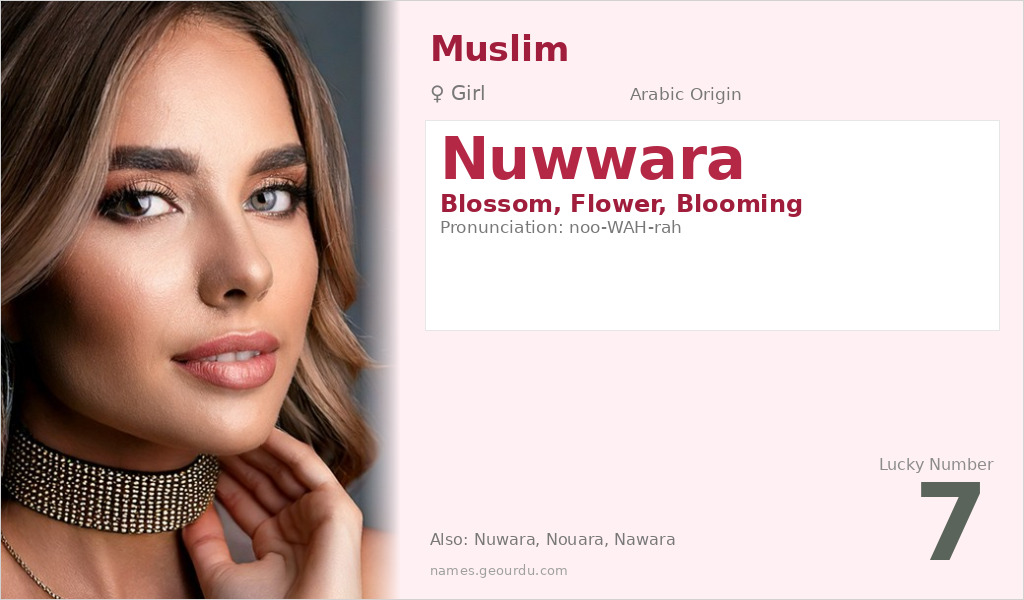 Nuwwara Name Meaning and Details