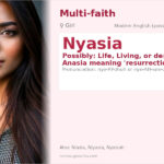Nyasia Name Meaning and Details