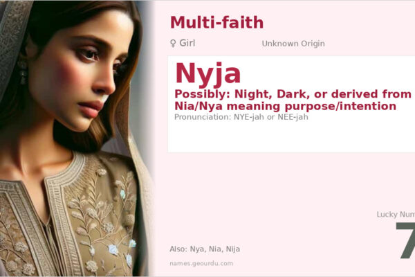 Nyja Name Meaning — Origin, Gender & Details (2025)