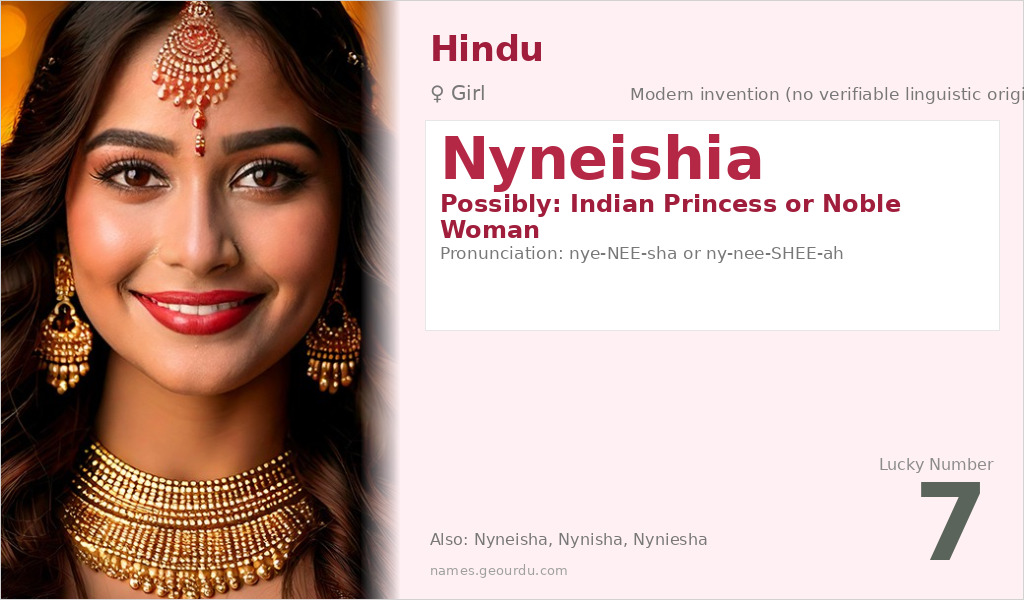 Nyneishia Name Meaning and Details