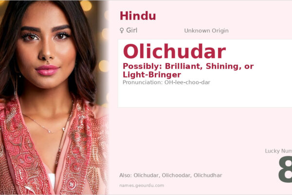 Olichudar Name Meaning — Origin, Gender & Details (2025)