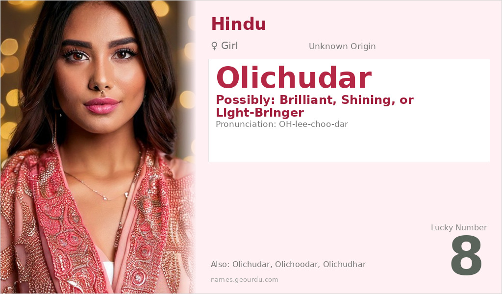 Olichudar Name Meaning and Details