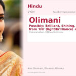 Olimani Name Meaning and Details