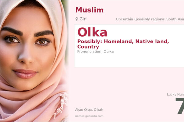 Olka Name Meaning — Origin, Gender & Details (2025)