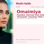 Omaimiya Name Meaning and Details