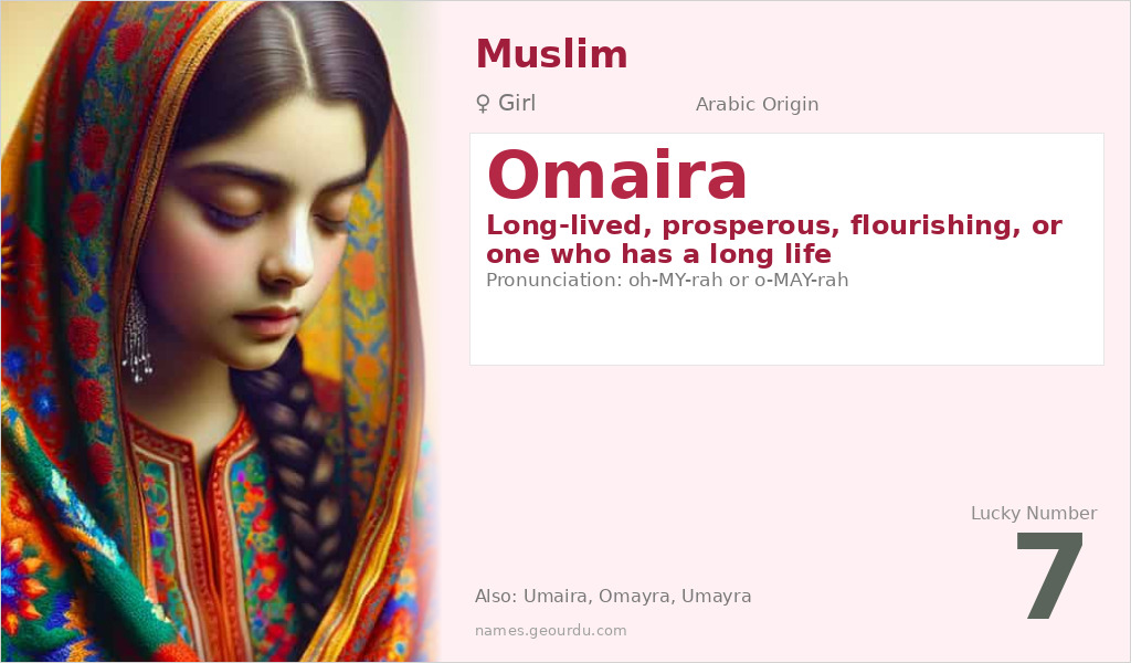 Omaira Name Meaning and Details