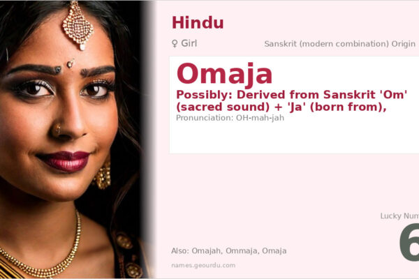 Omaja Name Meaning — Origin, Gender & Details (2025)