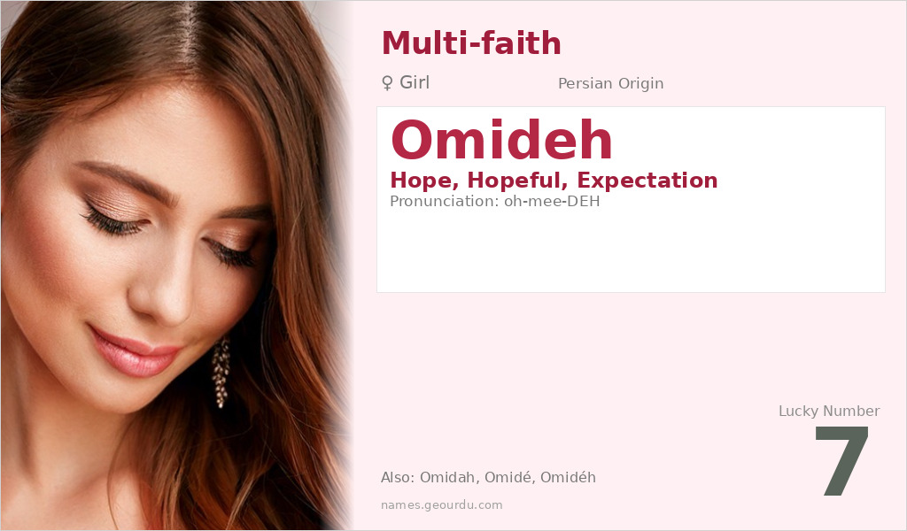 Omideh Name Meaning and Details