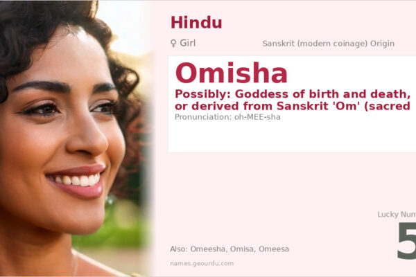 Omisha Name Meaning — Origin, Gender & Details (2025)