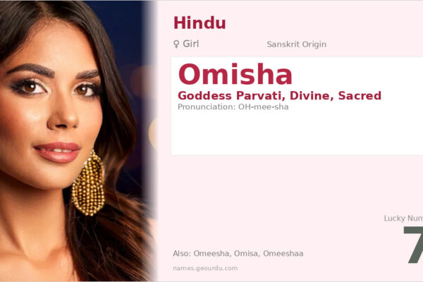 Omisha Name Meaning — Sanskrit Origin, Hindu Girl Name & Details (2025)