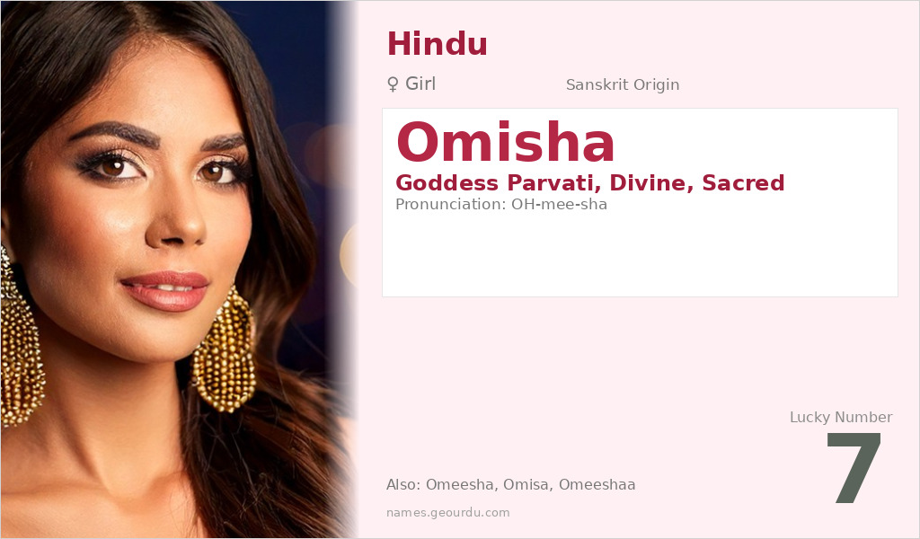 Omisha Name Meaning and Details