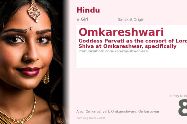 Omkareshwari Meaning — Hindu Goddess Name Origin & Significance (2025)