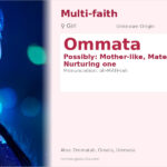 Ommata Name Meaning and Details