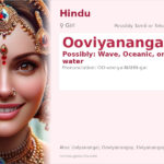 Ooviyanangai Name Meaning and Details