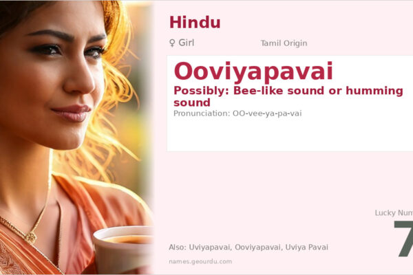 Ooviyapavai Name Meaning — Tamil Origin, Girl Name & Details (2025)