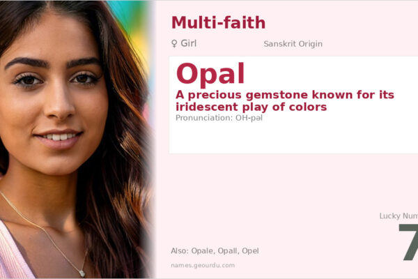 Opal Name Meaning — Sanskrit Origin, Girl’s Name & Gemstone History (2025)