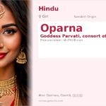Oparna Name Meaning and Details